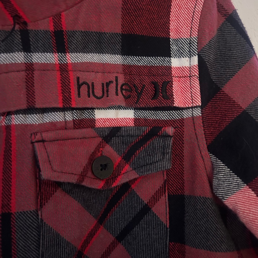 Plaid Hurley Jacket - Picture 2 of 4
